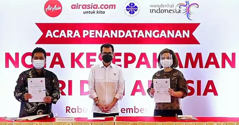 PHRI DAN AIRASIA INDONESIA KERJA SAMA UNTUK GERAKAN PERJALANAN DOMESTIK
