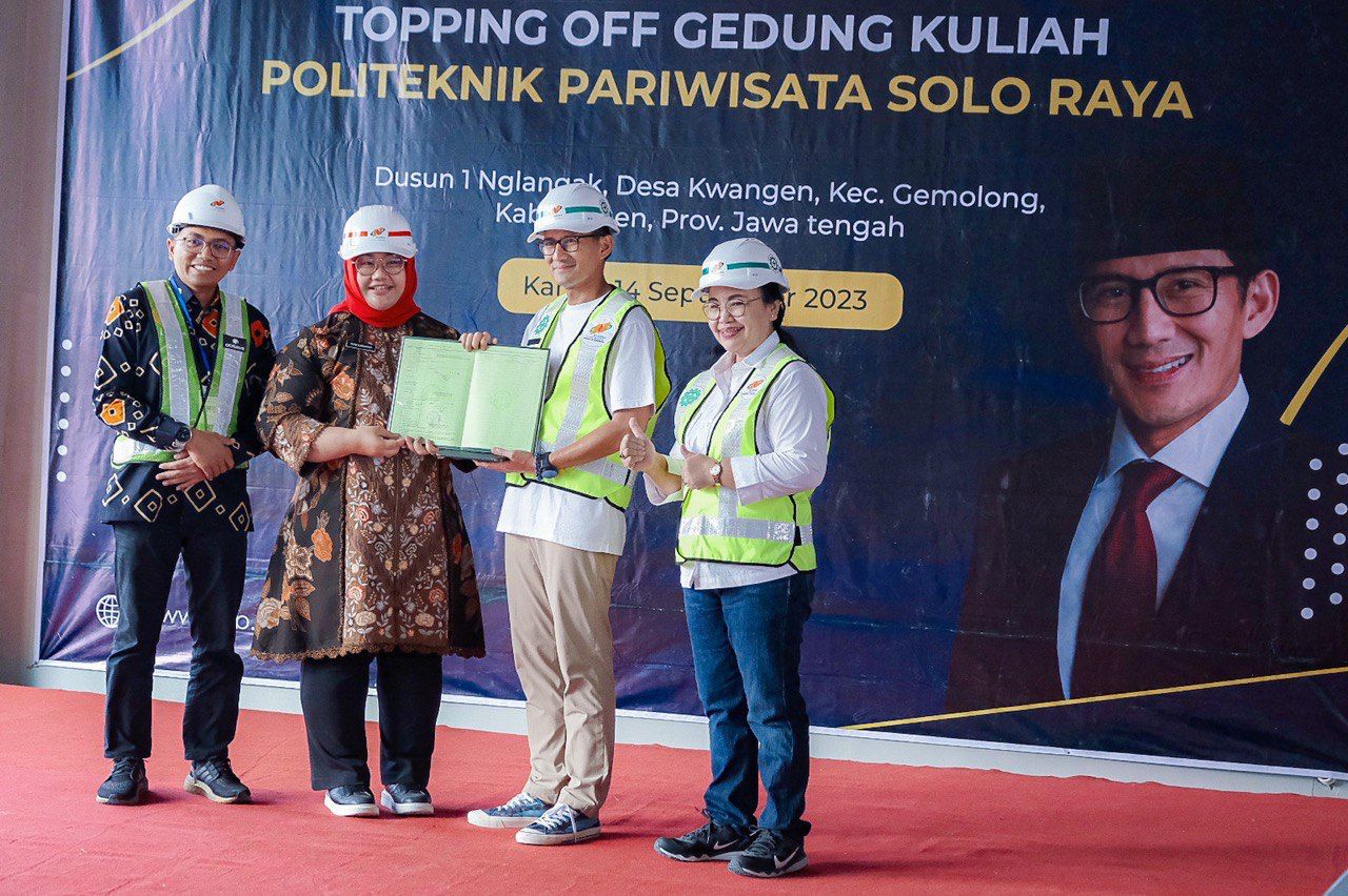 POLTEKPAR SOLO RAYA DIPROYEKSIKAN JADI PUSAT PENDIDIKAN KEPARIWISATAAN TERINTEGRASI DAN TERBESAR DI JAWA TENGAH