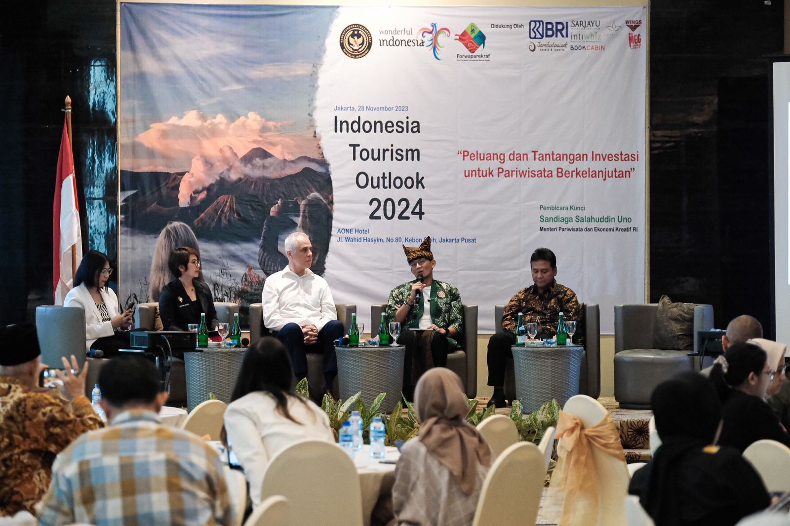 MENPAREKRAF:  INVESTASI HIJAU DAN SDM KUNCI UTAMA PENGEMBANGAN PARIWISATA INDONESIA KE DEPAN