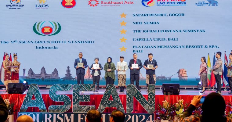 HOTEL-HOTEL INDONESIA BORONG PENGHARGAAN DI ASEAN TOURISM AWARDS 2024