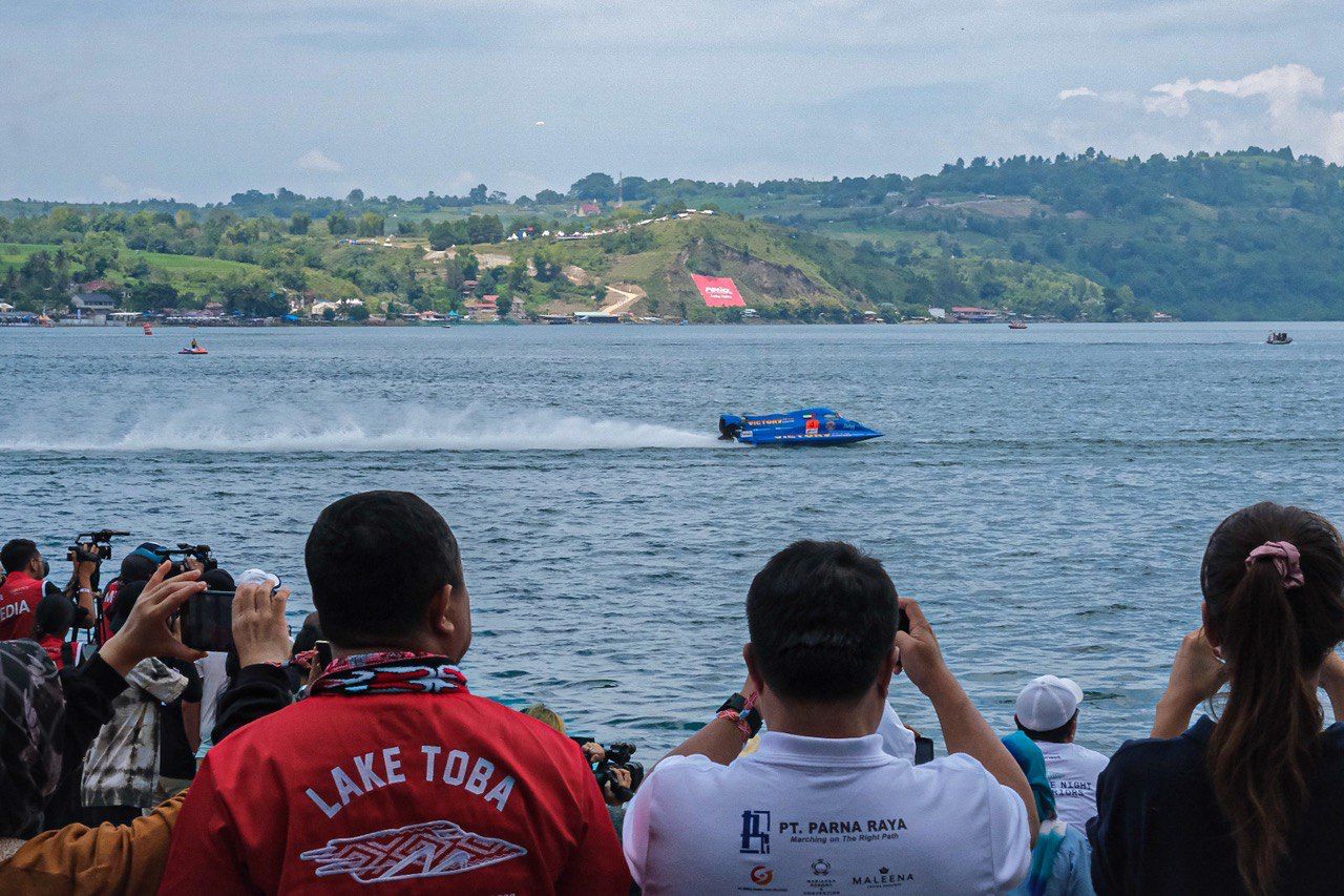 F1 POWERBOAT KEMBALI DIGELAR DI DANAU TOBA AKHIR PEKAN INI