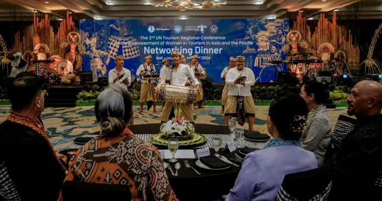 NUANSA BUDAYA BALI MERIAHKAN GALA DINNER KONFERENSI PEMBERDAYAAN PEREMPUAN UN TOURISM