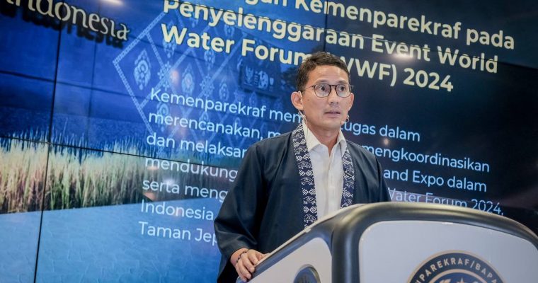 KEMENPAREKRAF SIAPKAN INDONESIA PAVILLION DI EXPO ‘’WORLD WATER FORUM 2024’’