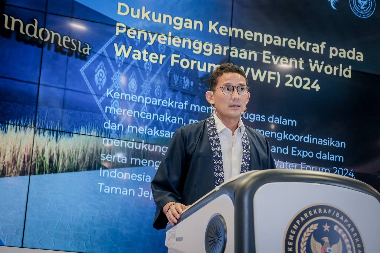 KEMENPAREKRAF SIAPKAN INDONESIA PAVILLION DI EXPO ‘’WORLD WATER FORUM 2024’’