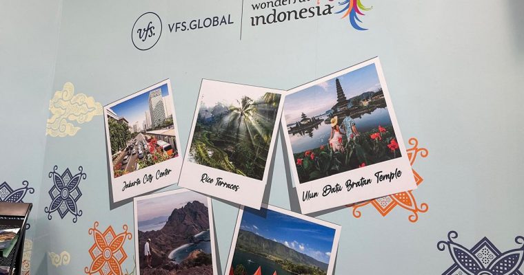 INFORMASI SATU ATAP ‘WONDERFUL INDONESIA CORNER’ DI KANTOR VFS GLOBAL DUBAI, UEA