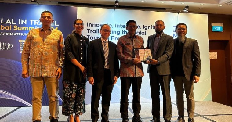 INDONESIA RAIH PREDIKAT ‘’TOP MUSLIM FRIENDLY DESTINATION OF THE YEAR 2024’’ DALAM GMTI
