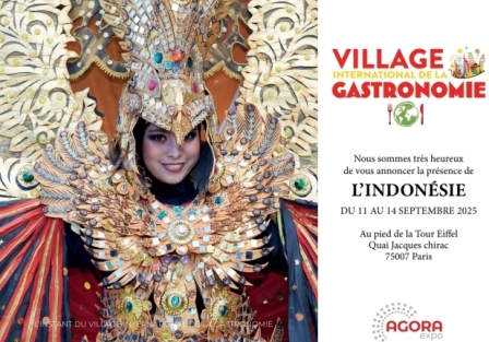 INDONESIA SIAP BERDIPLOMASI MELALUI GASTRONOMI DI VILLAGE DE LA GASTRONOMIE 2025