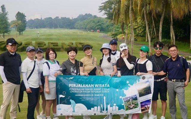 12 OPERATOR TUR KOREA SELATAN TERKESAN DENGAN FASILITAS GOLF DI BOGOR DAN CIKARANG